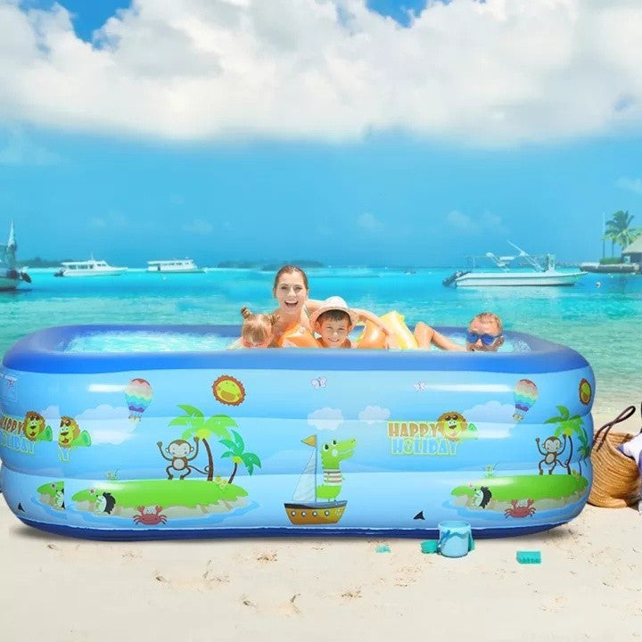 Rectangular Inflatable Family Pool product photo 6