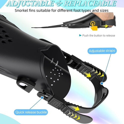 Adjustable Snorkel Fins for Adults product photo 2