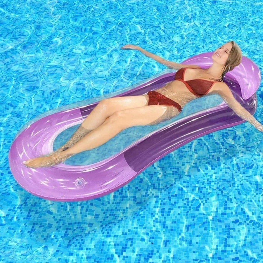 Foldable Backrest Water Hammock Pool Float product photo 5