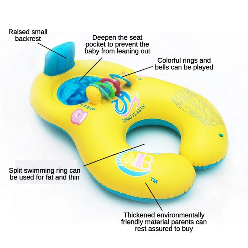 Parent-Child Inflatable Swim Ring product photo 5