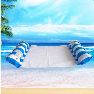Striped-Light Blue