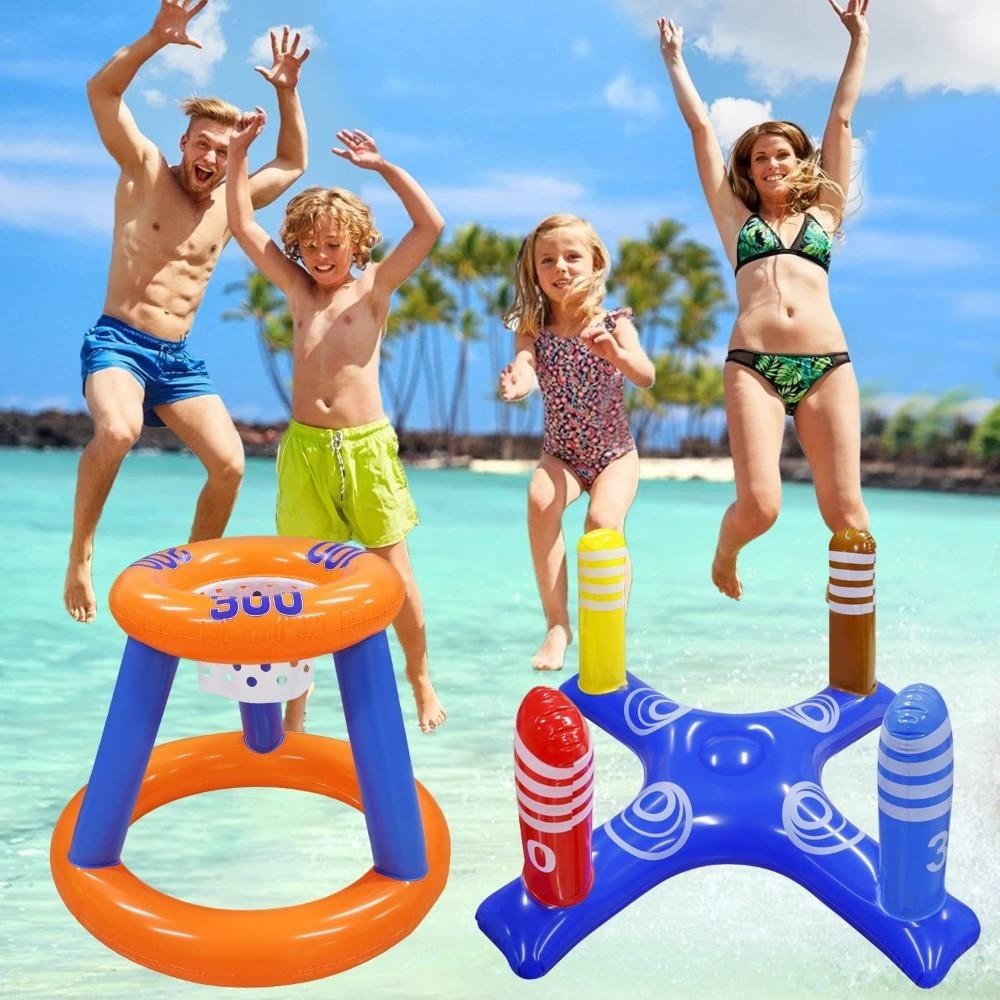Inflatable Pool Basketball Hoop Game product photo 9