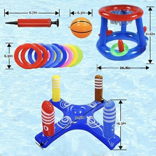 Inflatable Pool Basketball Hoop Game product photo 2
