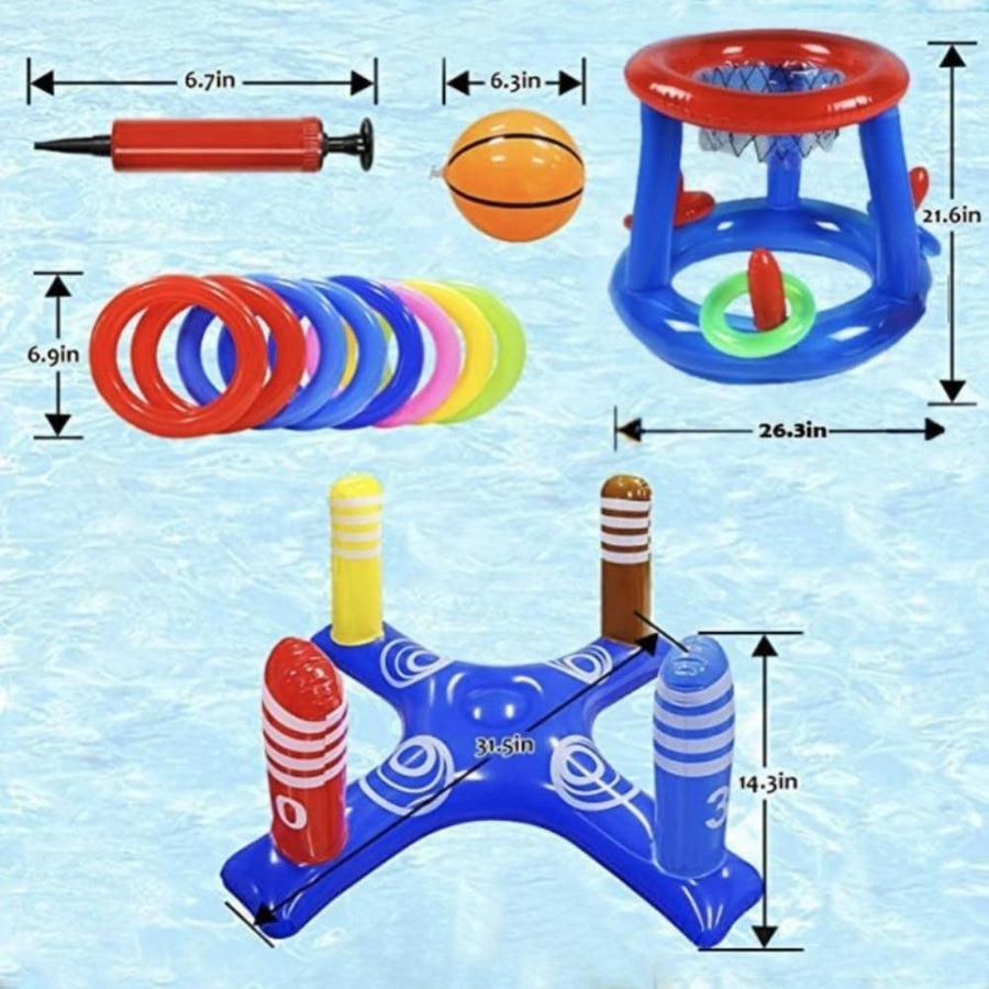 Inflatable Pool Basketball Hoop Game product photo 2