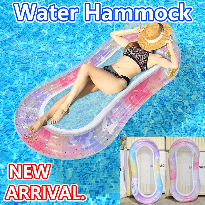 Colorful Inflatable Water Hammock Lounger