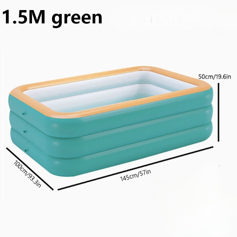 Rectangular Inflatable Family Pool product photo 13