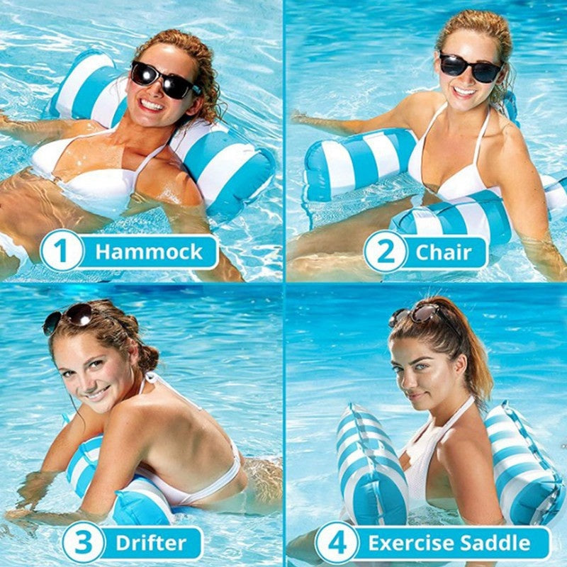 Inflatable Water Hammock Pool Float product photo 3
