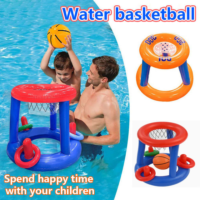 Inflatable Pool Basketball Hoop Game
