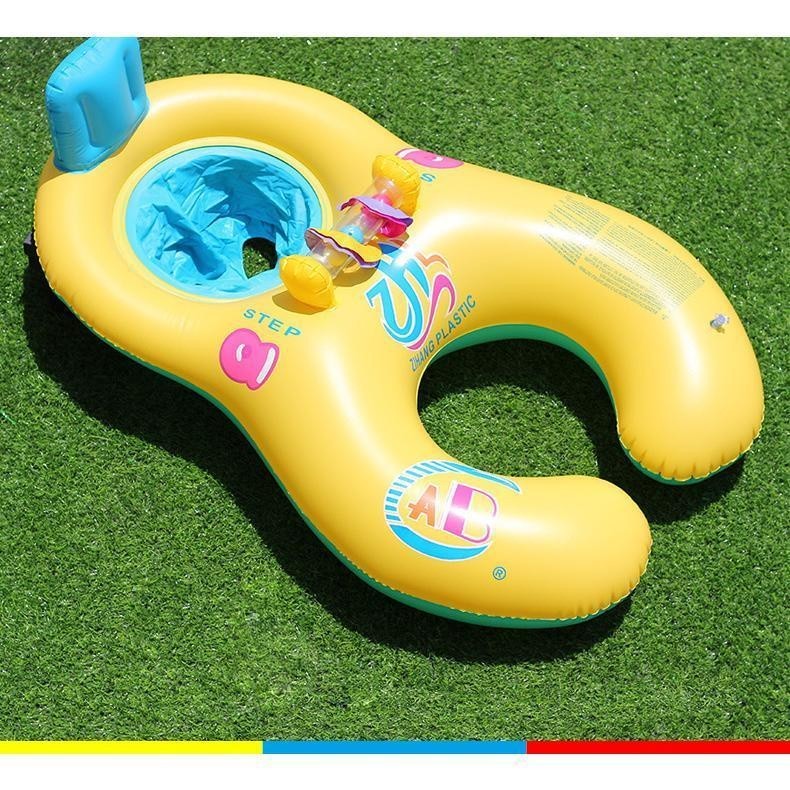 Kids Parent-Child Inflatable Swim Ring product photo 7