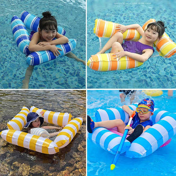 Kids Inflatable Pool Hammock Lounger