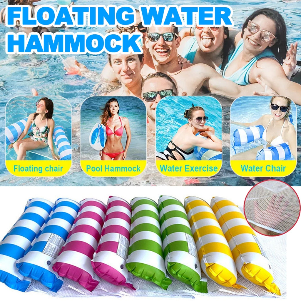 Inflatable Water Hammock Pool Float