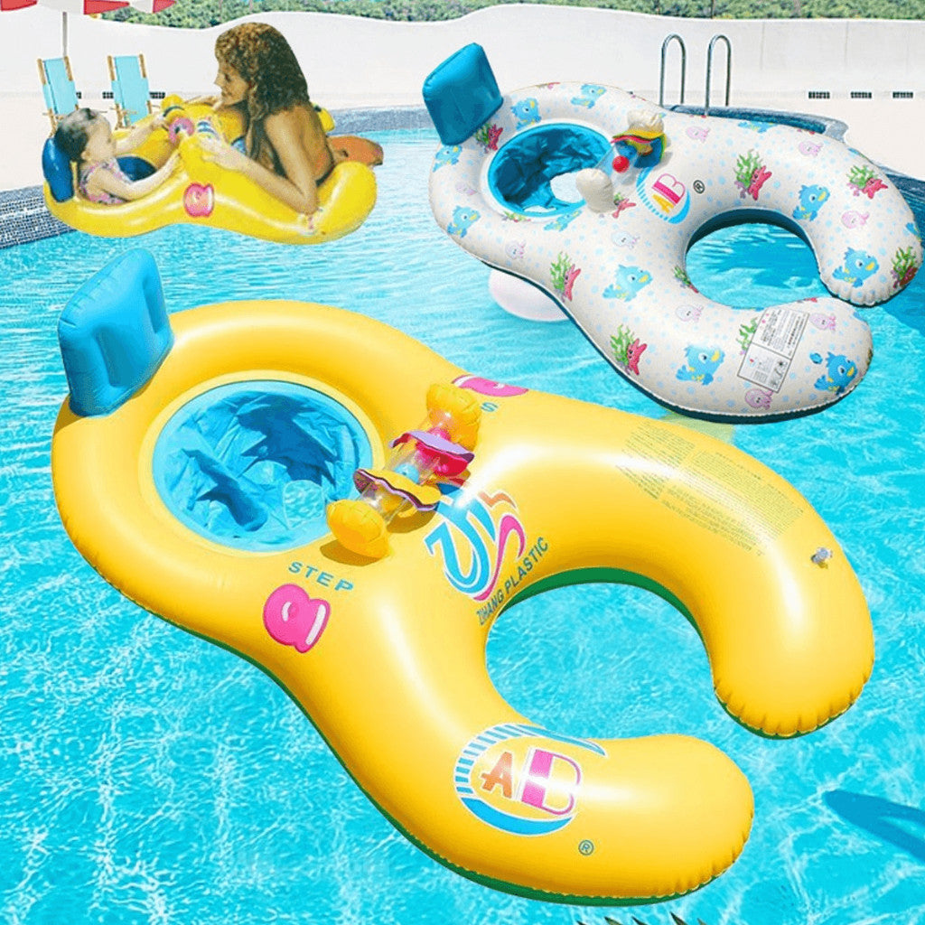 Kids Parent-Child Inflatable Swim Ring product photo 9
