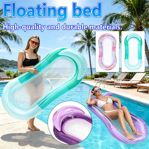 Foldable Backrest Water Hammock Pool Float