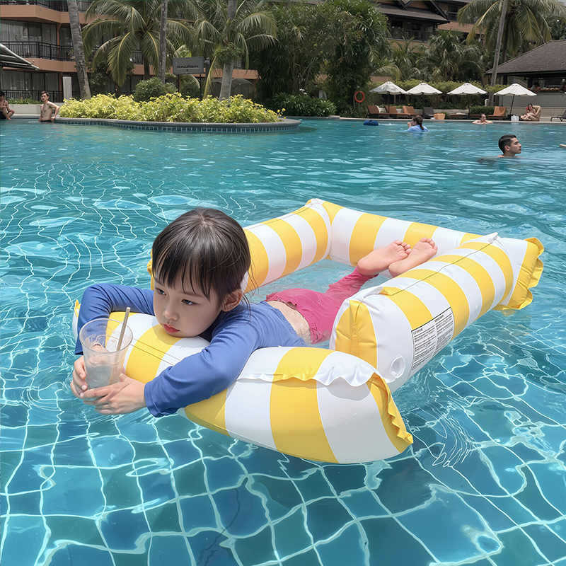 Kids Inflatable Pool Hammock Lounger product photo 5
