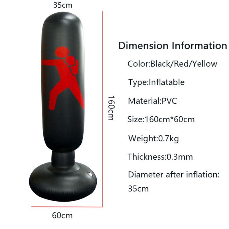 Inflatable Tumbler Boxing Bag with Pump product photo 8
