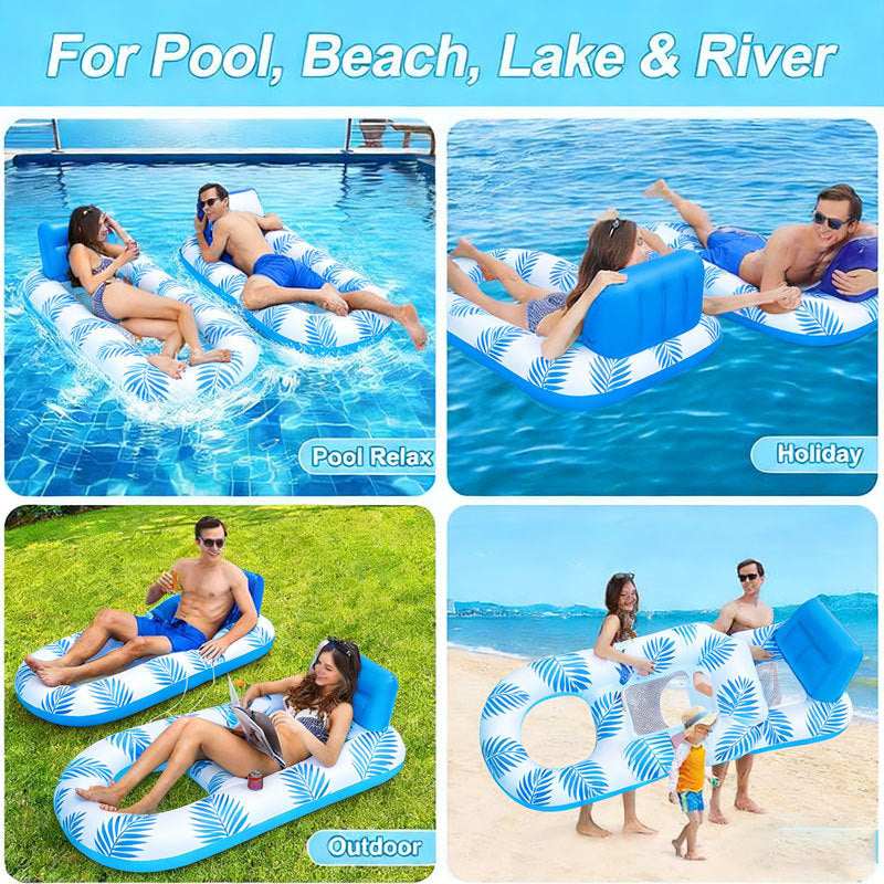 Thickened Inflatable Water Hammock Lounger product photo 6