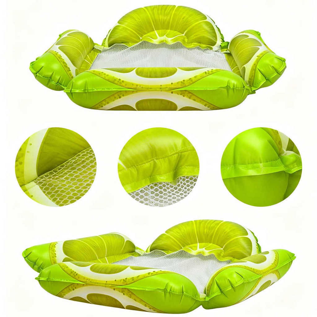 Fruit Print Inflatable Pool Hammock product photo 2