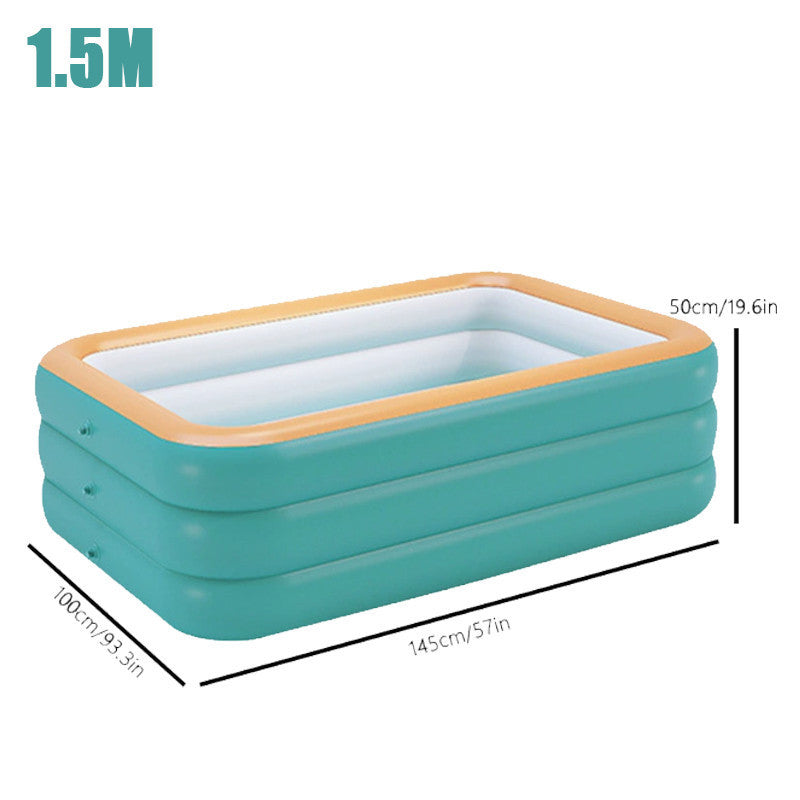 Kids Inflatable Backyard Swimming Pool product photo 12
