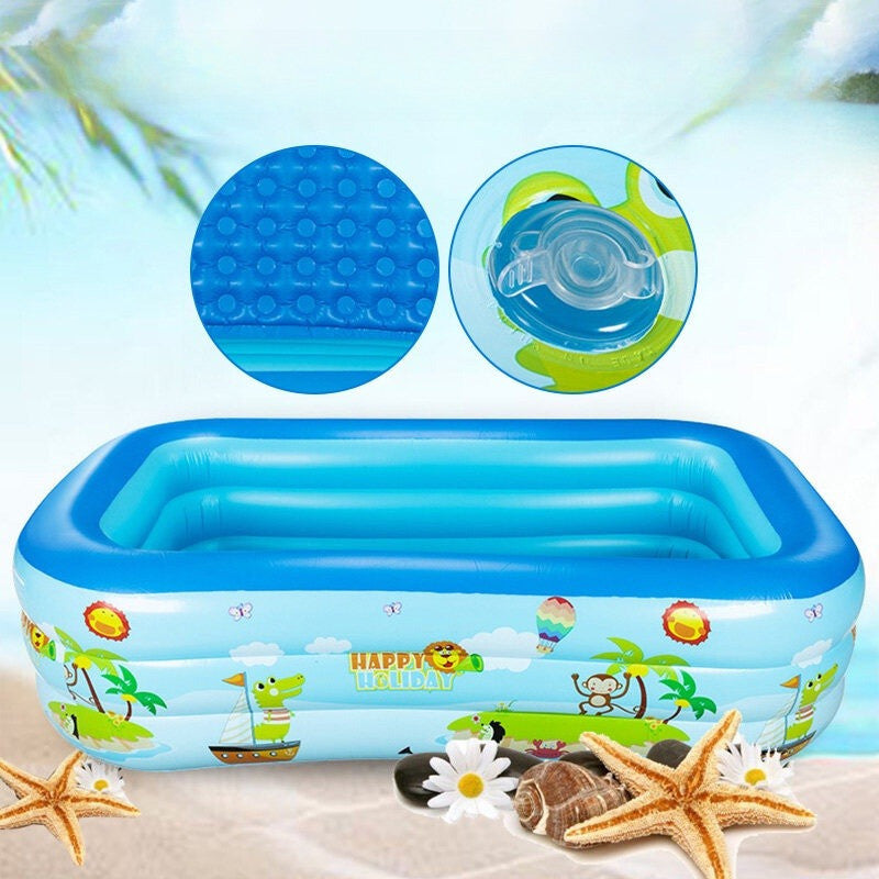 Rectangular Inflatable Family Pool product photo 5