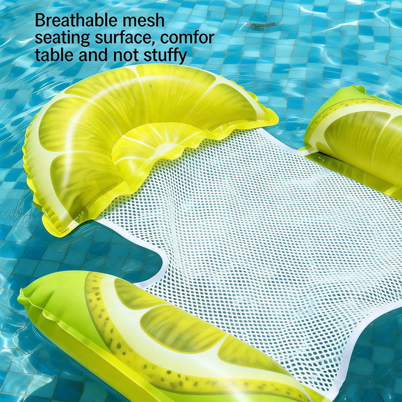 Fruit Print Inflatable Pool Hammock product photo 9