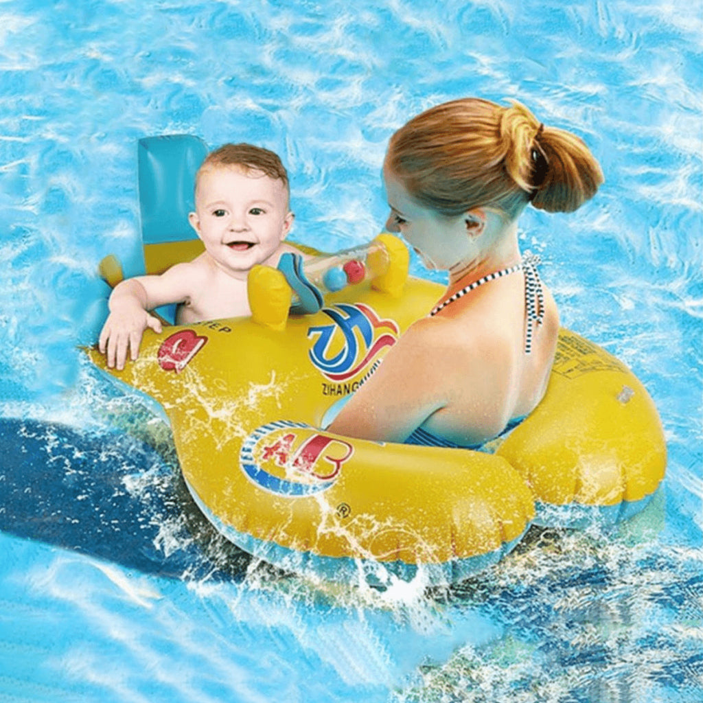 Parent-Child Inflatable Swim Ring
